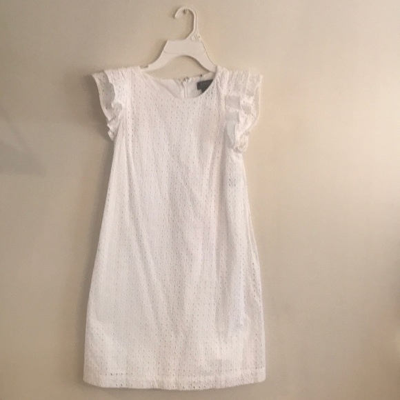 Girls Polo White Dress - Picture 1 of 1